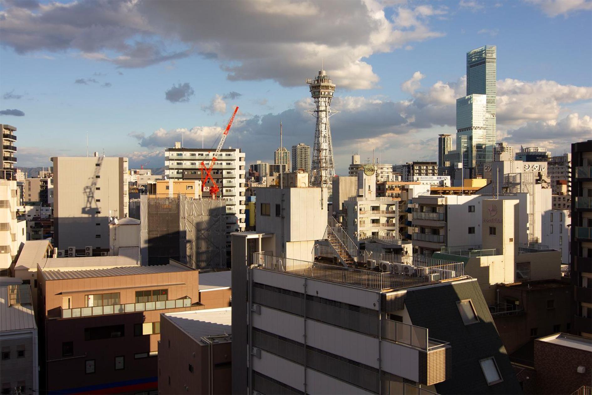 Checkinn Osaka Shinimamiya Buitenkant foto